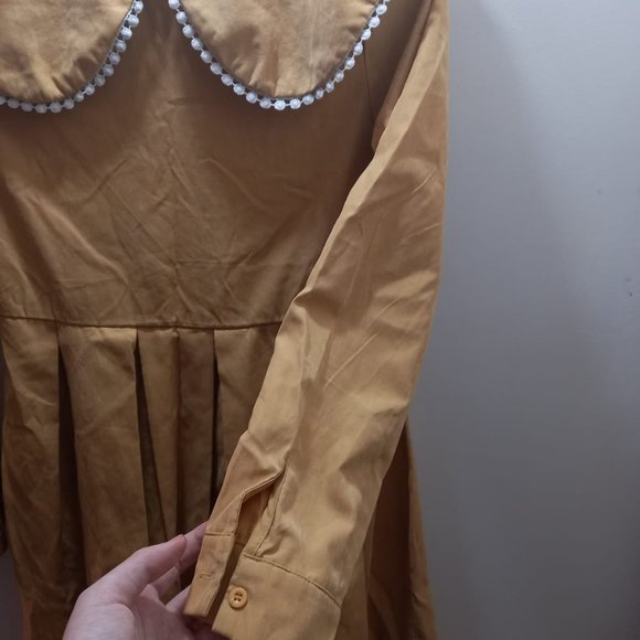 Mustard Yellow Dress - Picture 3 of 3